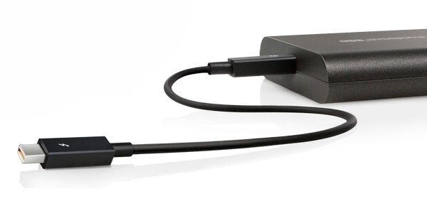 A Shorter Thunderbolt Cable