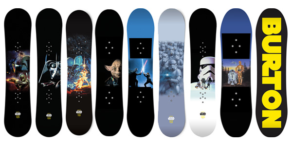 Burton Star Wars Snowboards