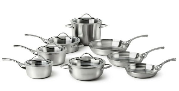 Calphalon Contemporary Stainless Cookware Set