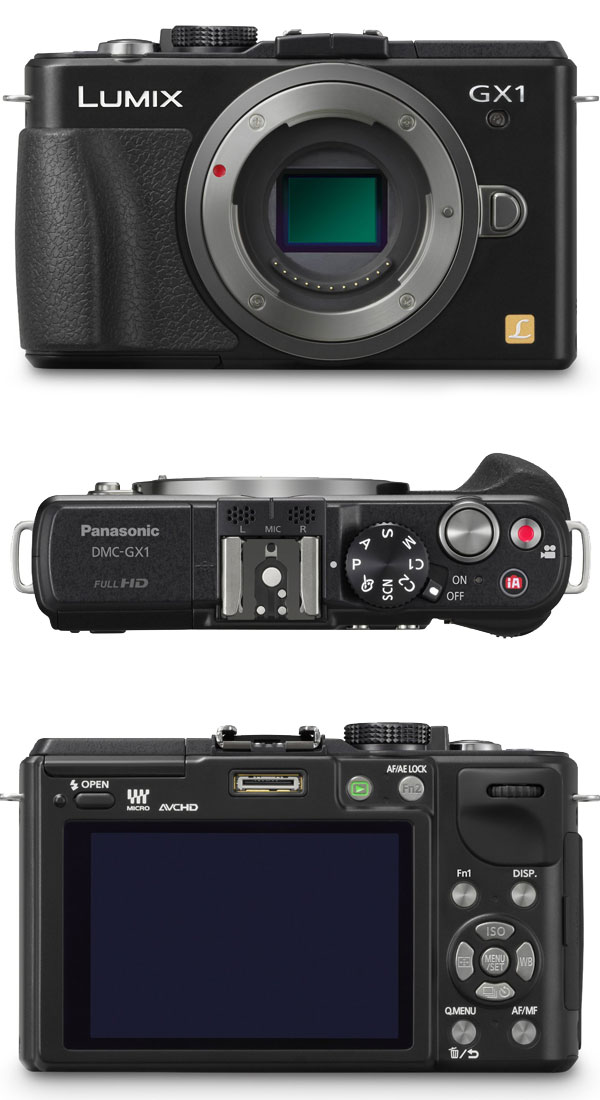 Panasonic Lumix GX1, Micro 4/3 Camera
