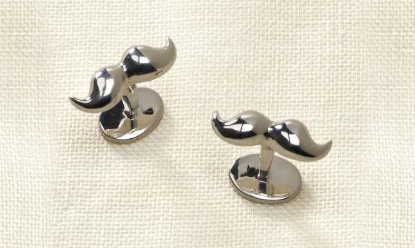 Moustache Cuff Links